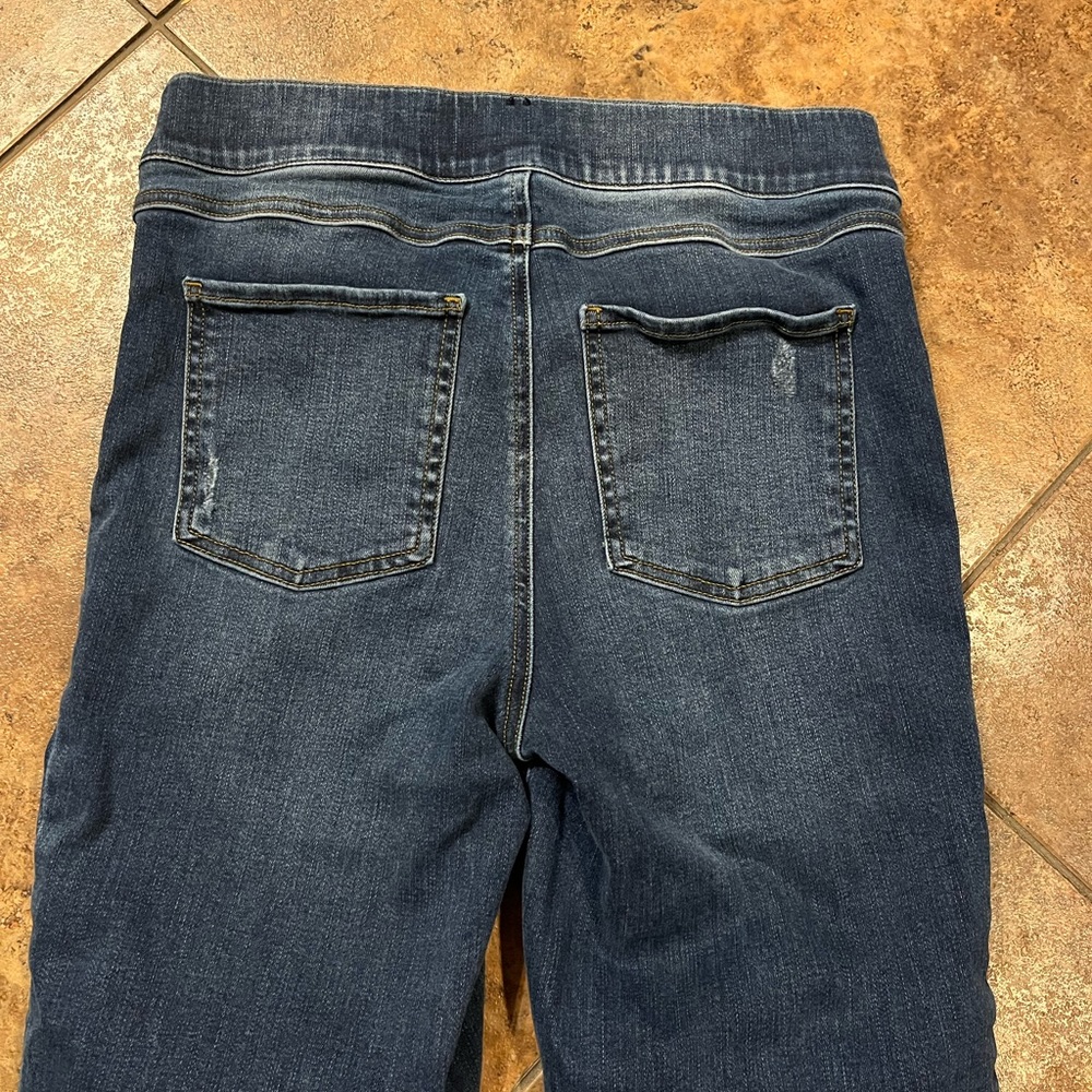 Spanx Distressed Skinny Jeans‎ Size M - Picture 6 of 8